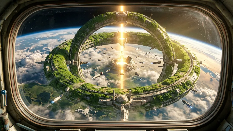 空间站全景